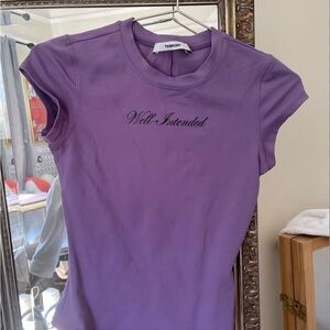 Well-Intended Tankair Purple Top